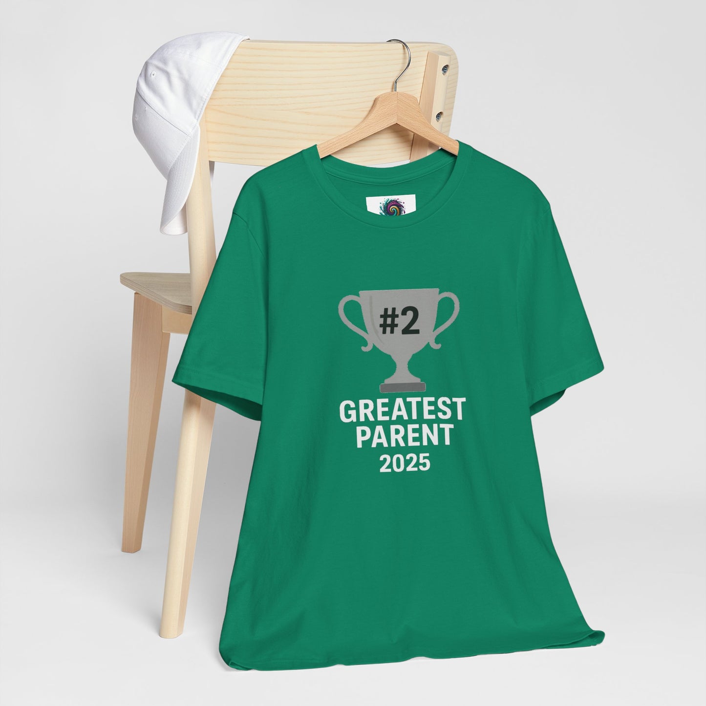 #2 Greatest Parent 2025 T-Shirt – Funny Family Trophy Tee
