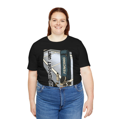 Strip Support Unit T-Shirt – Funny Fencing Parent Shirt for Tournament Days
