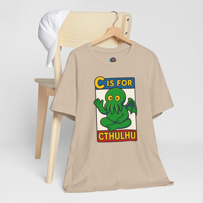 C is for Cthulhu Graphic Tee – Funny Cthulhu Shirt