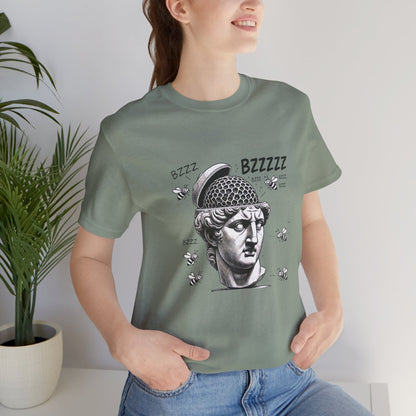 Hive Mind T-Shirt – Surreal Bee Group Think Parody Tee
