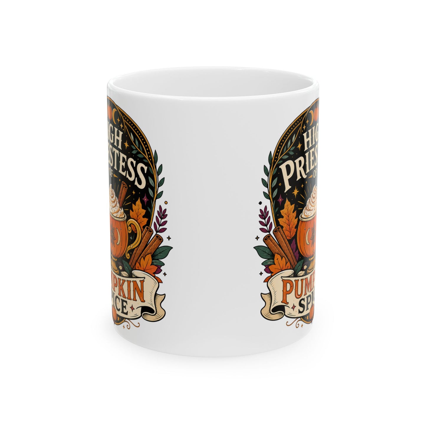 High Priestess of Pumpkin Spice Mug – 11oz & 15oz Fall Cup