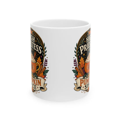 High Priestess of Pumpkin Spice Mug – 11oz & 15oz Fall Cup