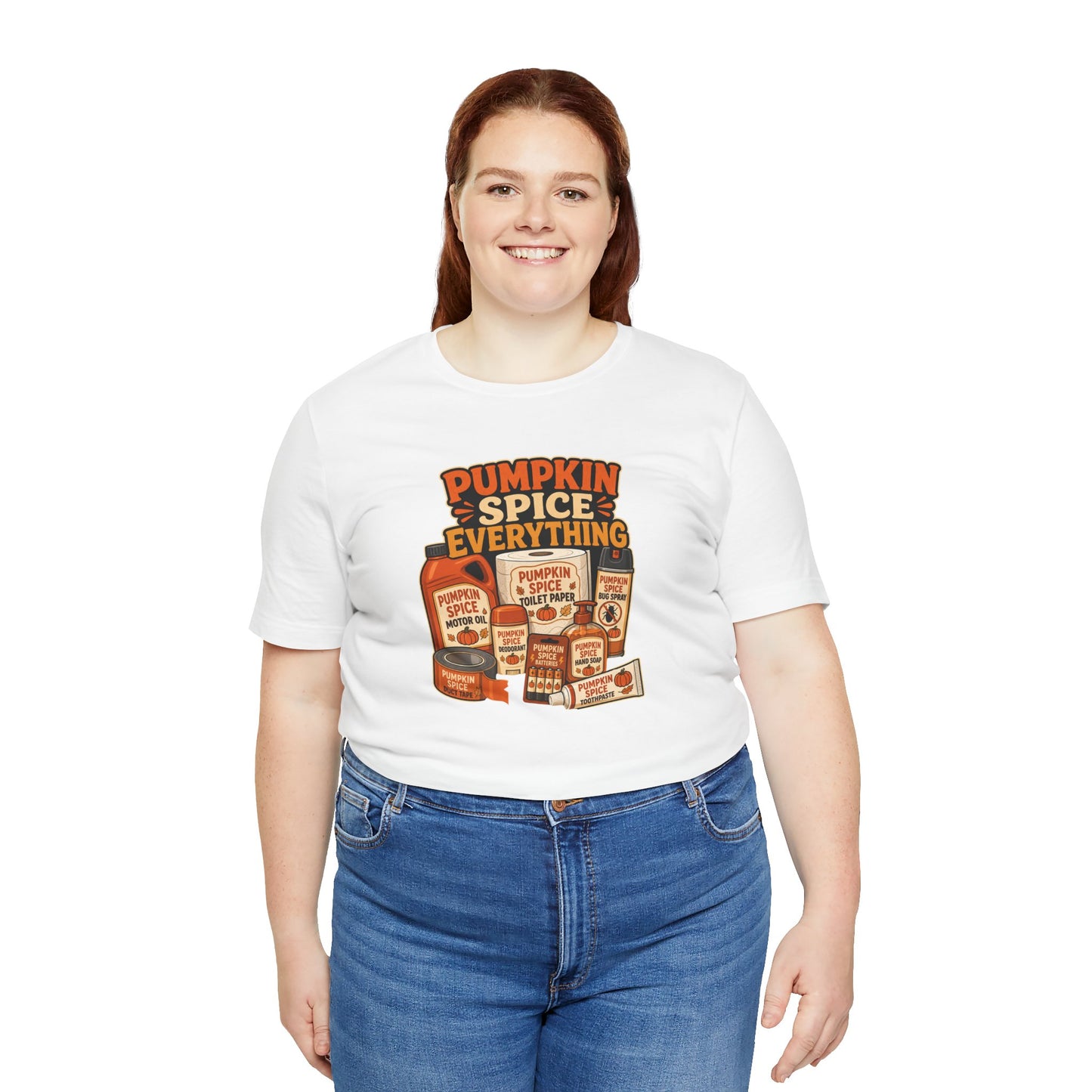 Pumpkin Spice Everything T-Shirt – Funny Fall Trend Parody Tee