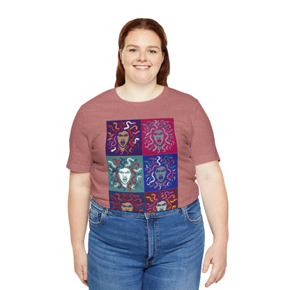 The Female Gaze Medusa T-Shirt – Feminist Pop Art Tee