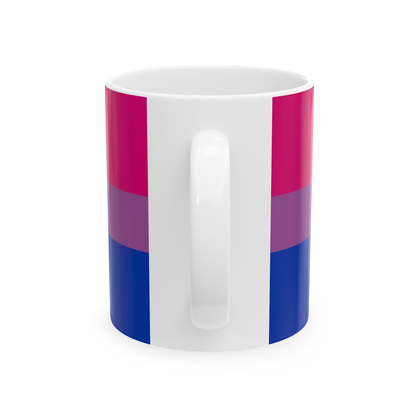 Bisexual Pride Flag Mug – Magenta, Lavender & Blue LGBTQ+ Ceramic Cup