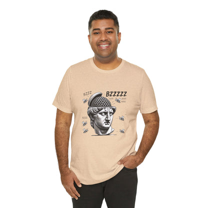Hive Mind T-Shirt – Surreal Bee Group Think Parody Tee