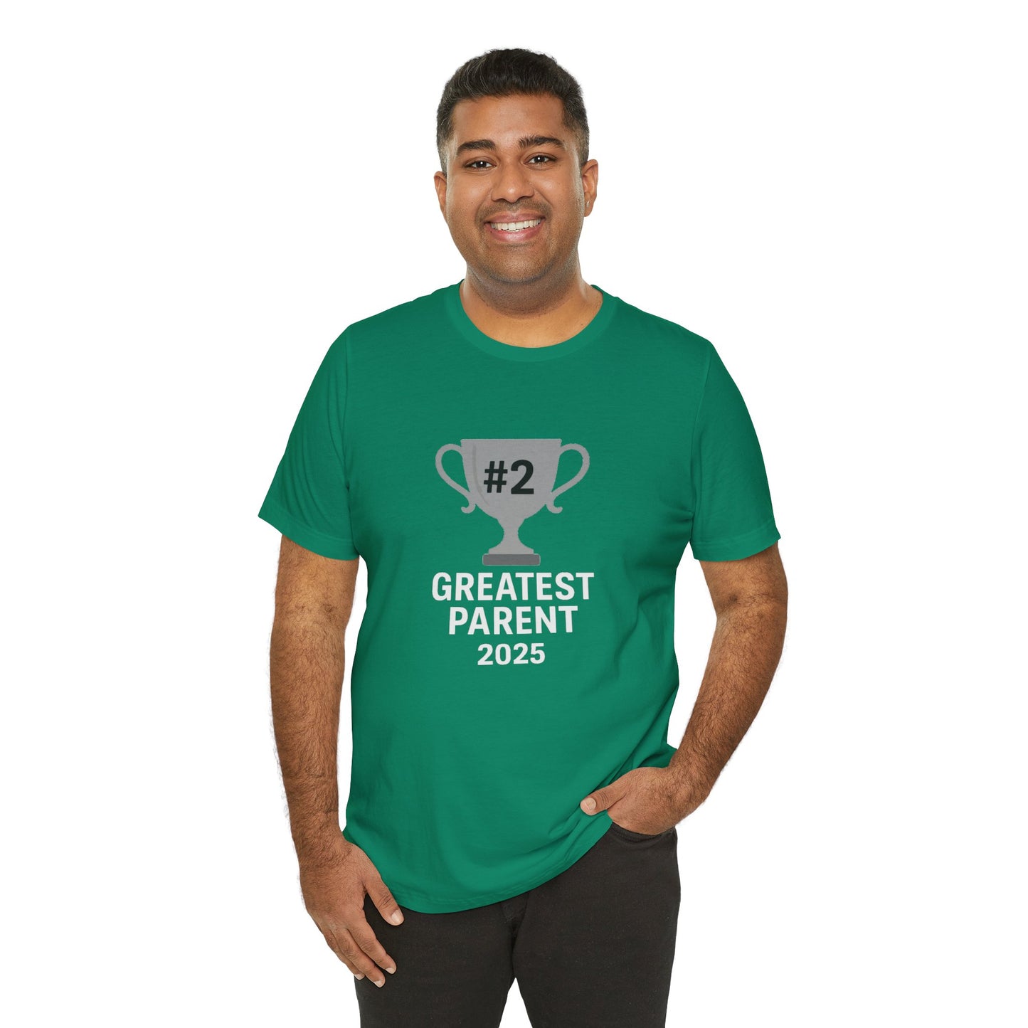 #2 Greatest Parent 2025 T-Shirt – Funny Family Trophy Tee
