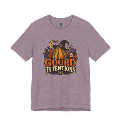 Gourd Intentions T-Shirt – Funny Witchy Fall Pumpkin Tee