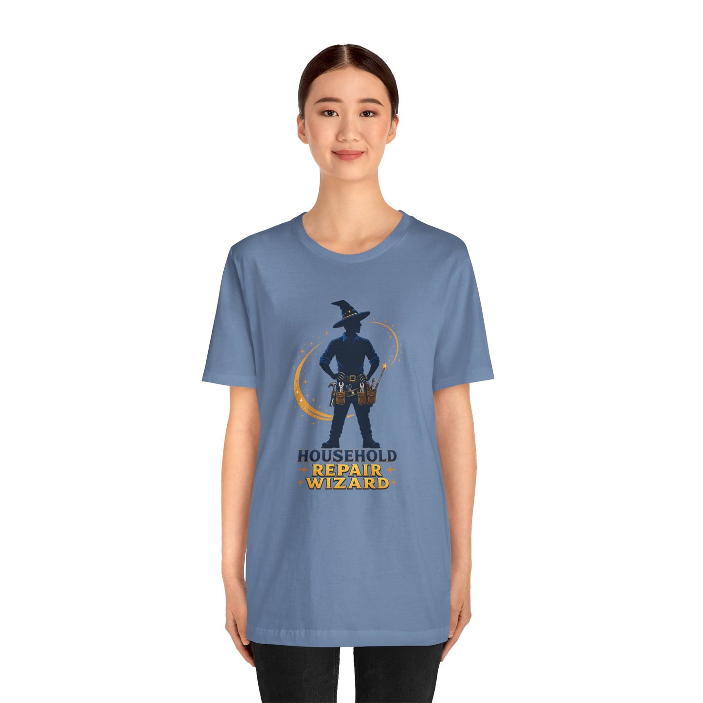 Household Repair Wizard T-Shirt – Funny Handy Dad Tee