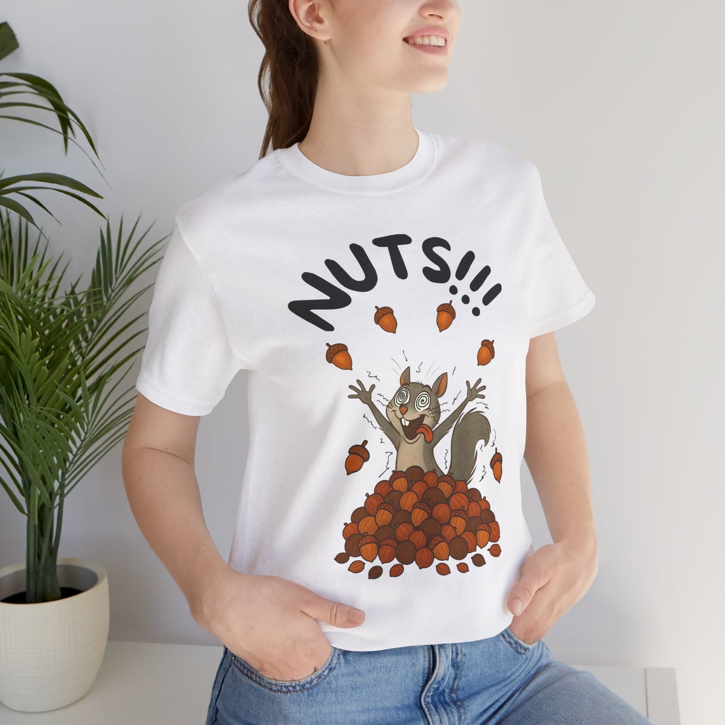 Crazy Squirrel Shirt – Funny Squirrel Nuts T-Shirt for Quirky Style