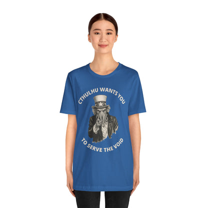 Cthulhu Wants You T-Shirt – Mythos Shirt for HP Lovecraft Fans