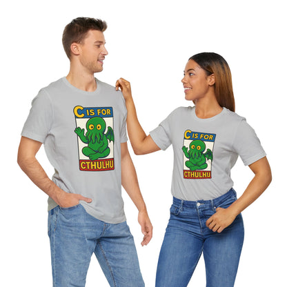 C is for Cthulhu Graphic Tee – Funny Cthulhu Shirt