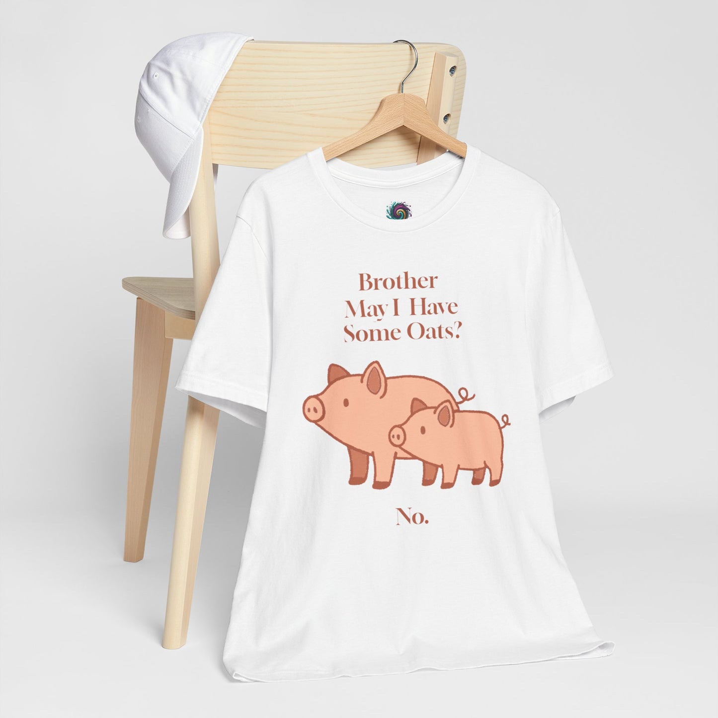 Brother May I Have Some Oats T-Shirt – Funny Viral Pig Meme Tee