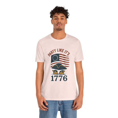 Party Like It’s 1776 T-Shirt – Revolutionary Spirit USA Tee