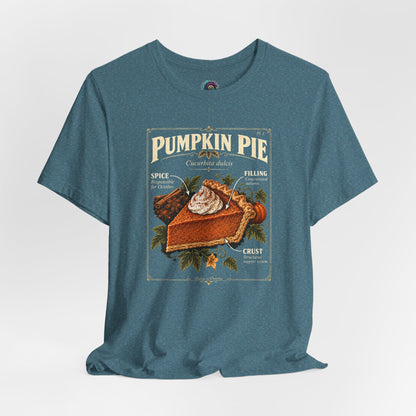 Pumpkin Pie Anatomy T-Shirt – Vintage Thanksgiving Fall Tee