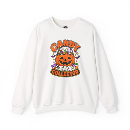 Candy Tax Collector Sweatshirt – Funny Halloween Parent Crewneck