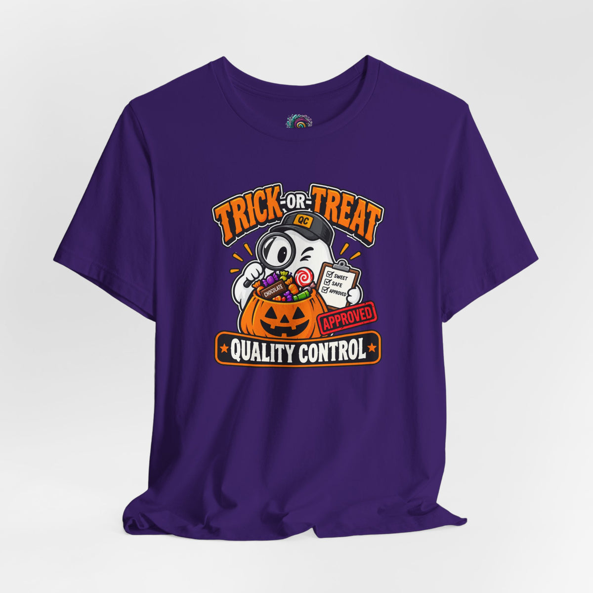 Trick-or-Treat Quality Control T-Shirt – Funny Halloween Candy Tee