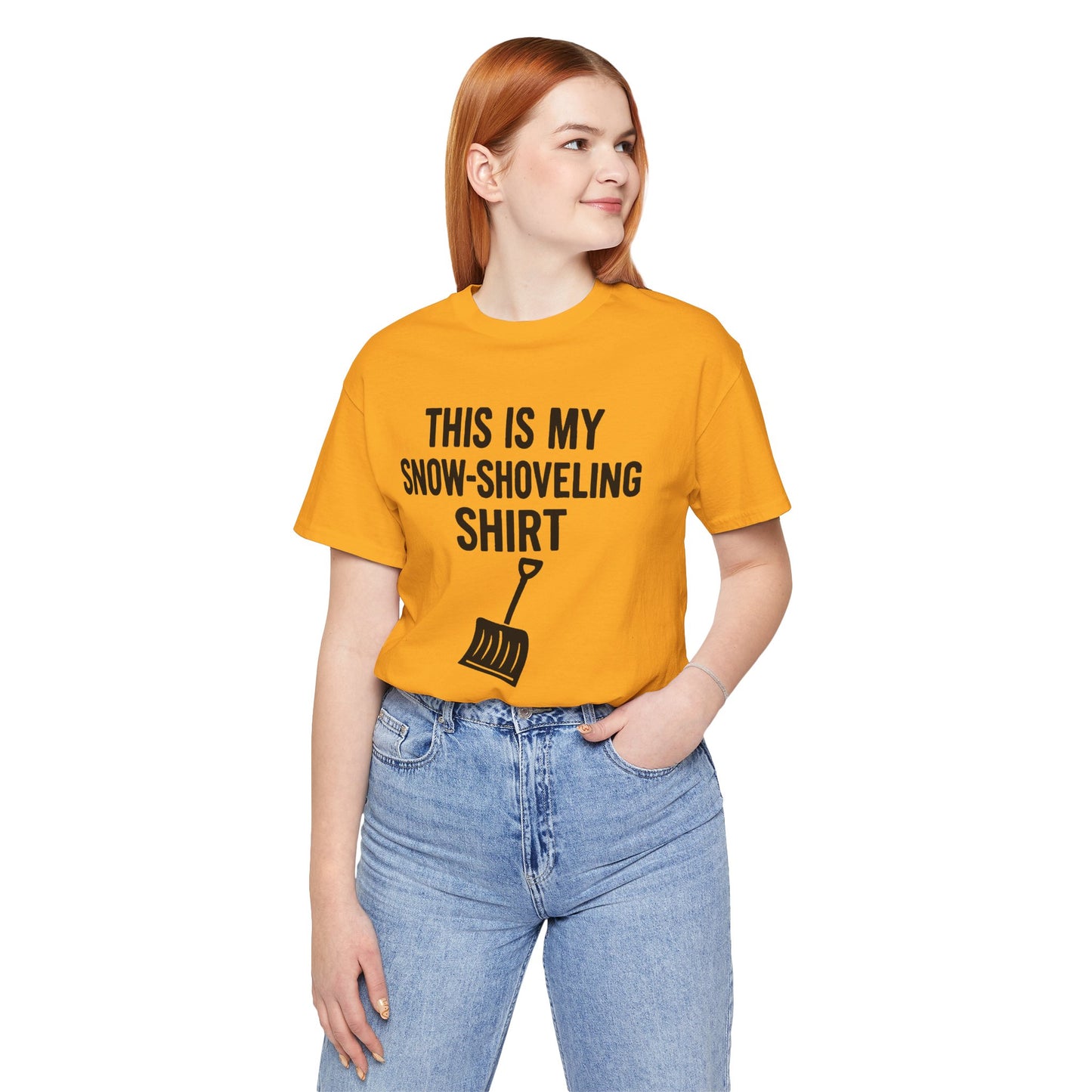 This Is My Snow-Shoveling Shirt – Funny Winter Chore Tee
