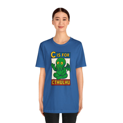 C is for Cthulhu Graphic Tee – Funny Cthulhu Shirt
