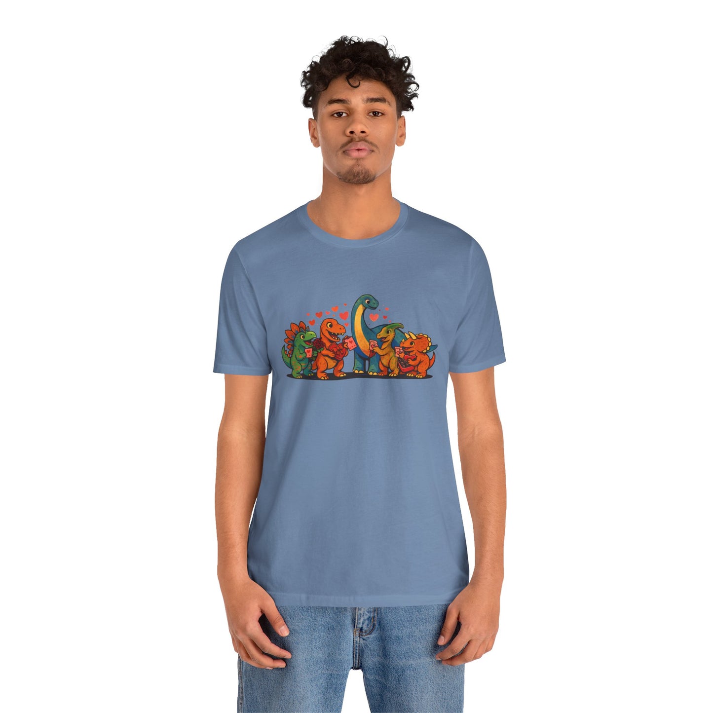 Dinosaur Valentines T-Shirt – Cute Dino Valentine’s Day Tee