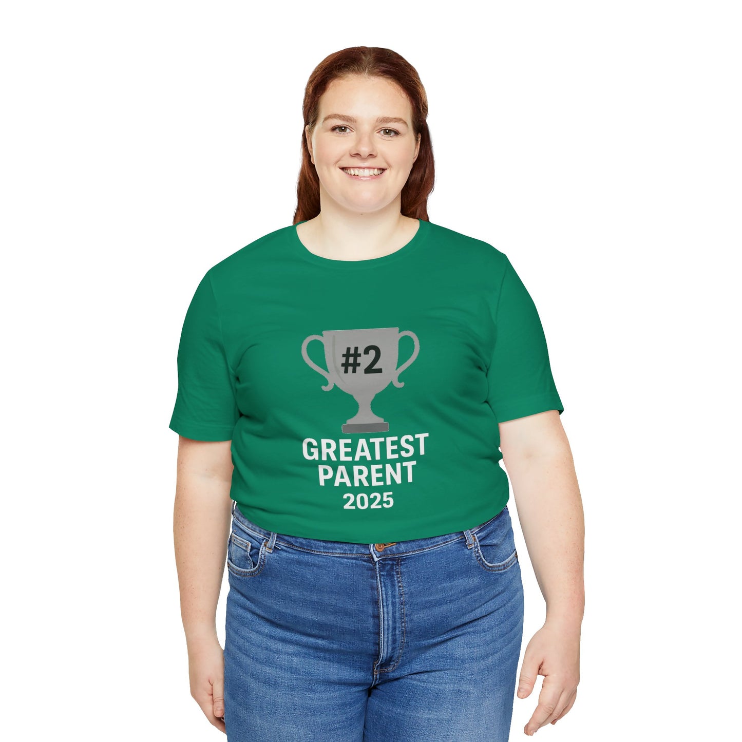 #2 Greatest Parent 2025 T-Shirt – Funny Family Trophy Tee