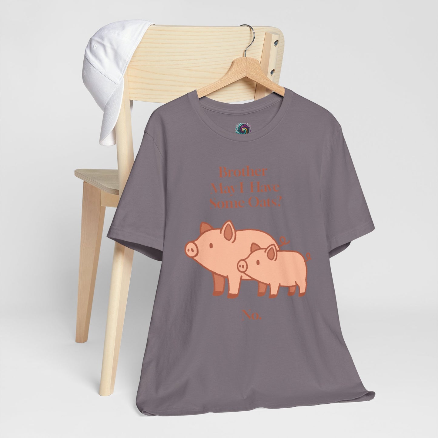 Brother May I Have Some Oats T-Shirt – Funny Viral Pig Meme Tee
