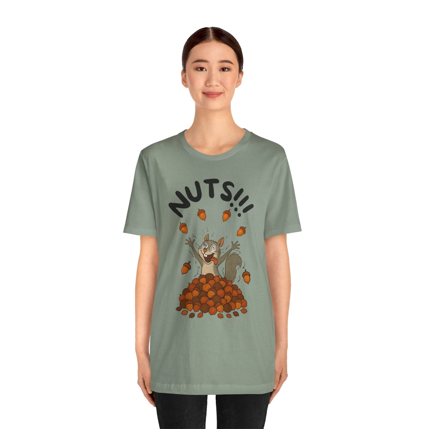 Crazy Squirrel Shirt – Funny Squirrel Nuts T-Shirt for Quirky Style