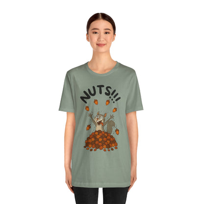 Crazy Squirrel Shirt – Funny Squirrel Nuts T-Shirt for Quirky Style