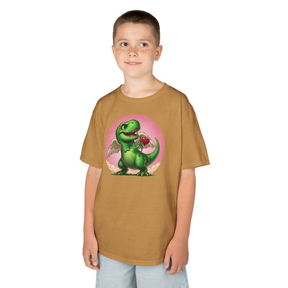 Cupidsaurus Rex Kids T-Shirt – Cute Dinosaur Valentine’s Day Tee for Kids