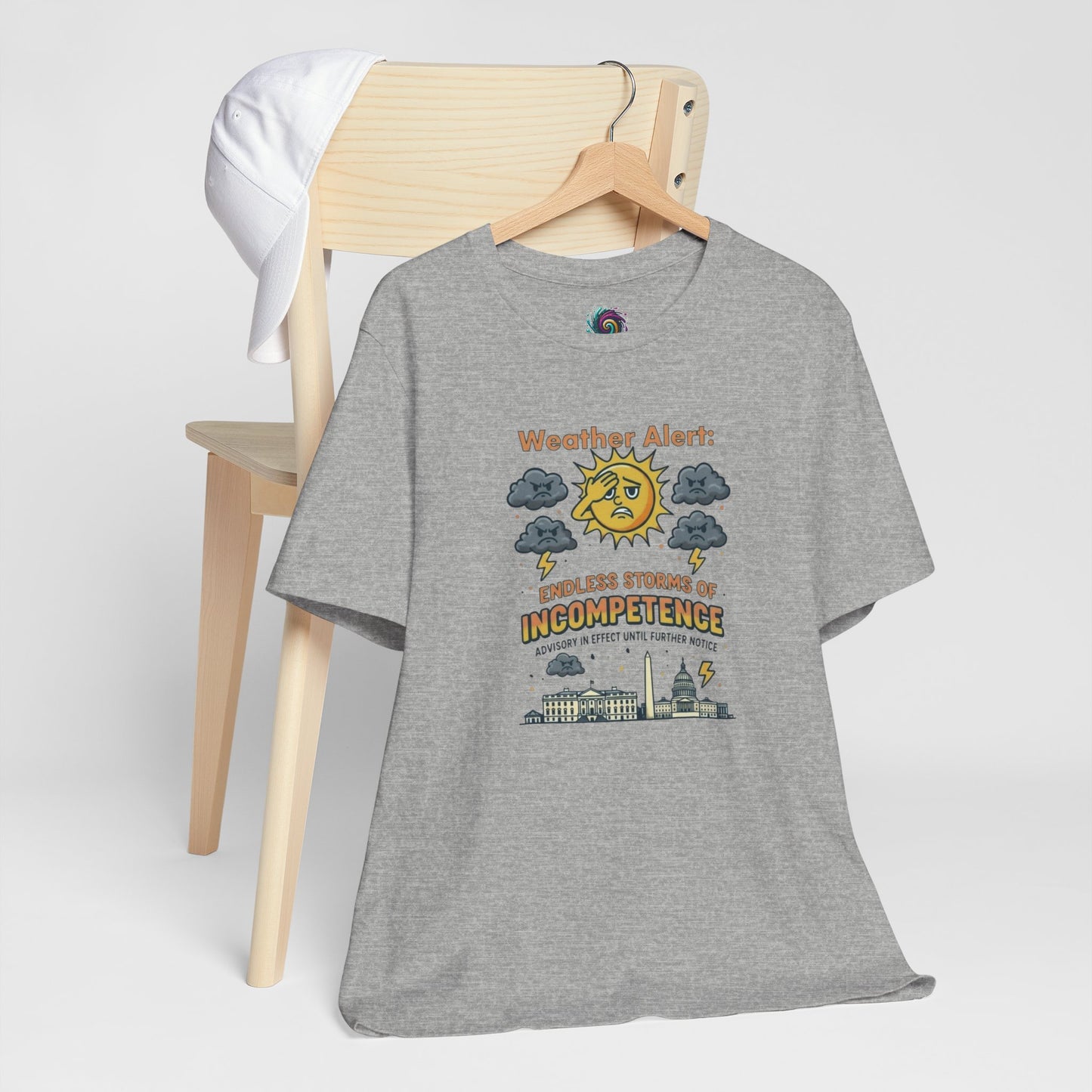 Weather Alert Political Satire T-Shirt – Funny Protest Shirt | Whimspin
