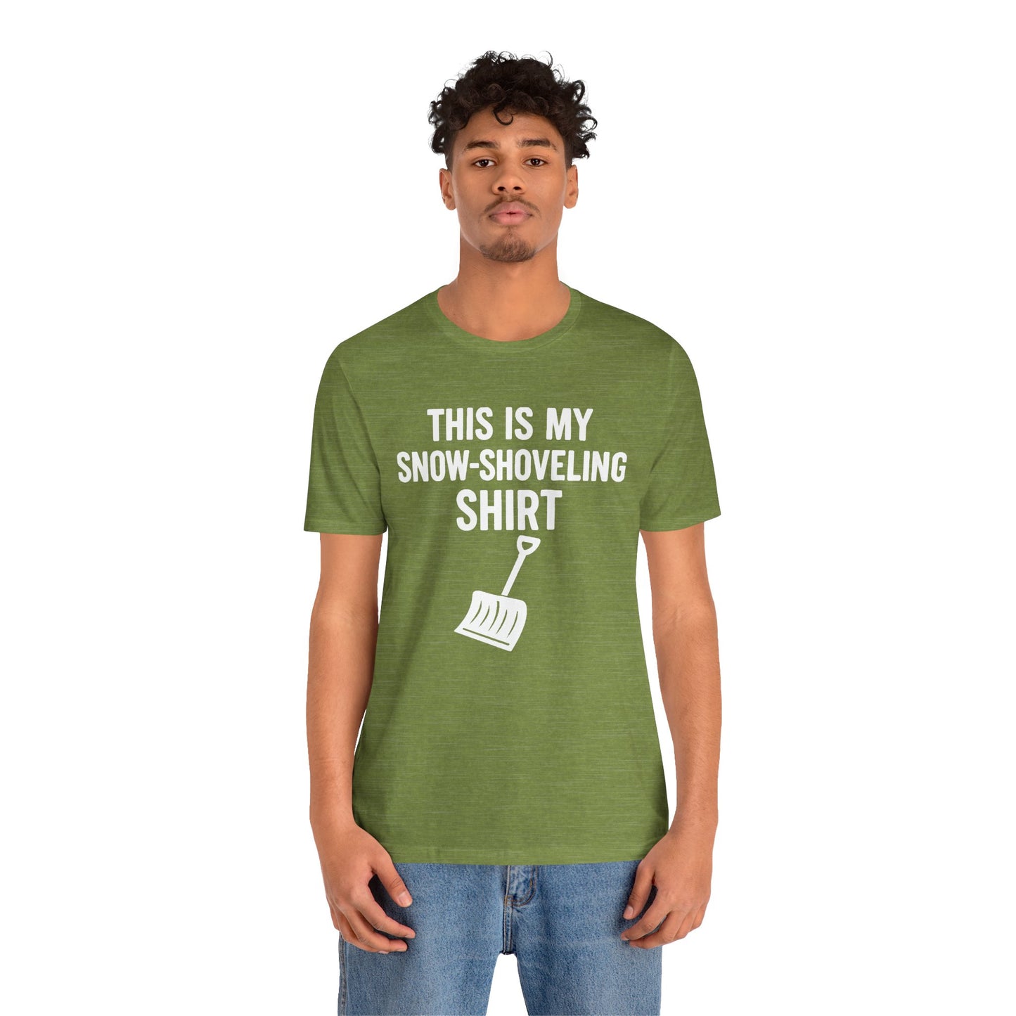 This Is My Snow-Shoveling Shirt – Funny Winter Chore Tee