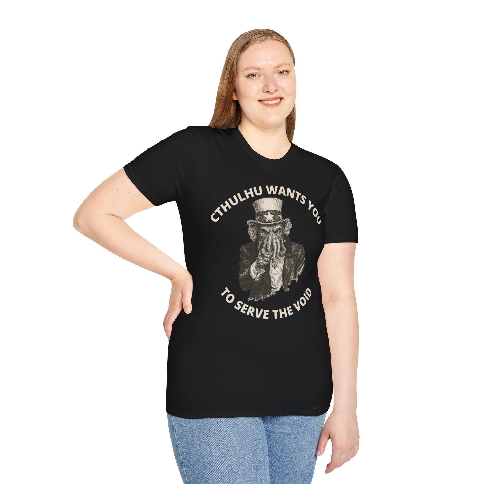 Cthulhu Wants You T-Shirt – Mythos Shirt for HP Lovecraft Fans - WhimSpin - https://whimspin.com