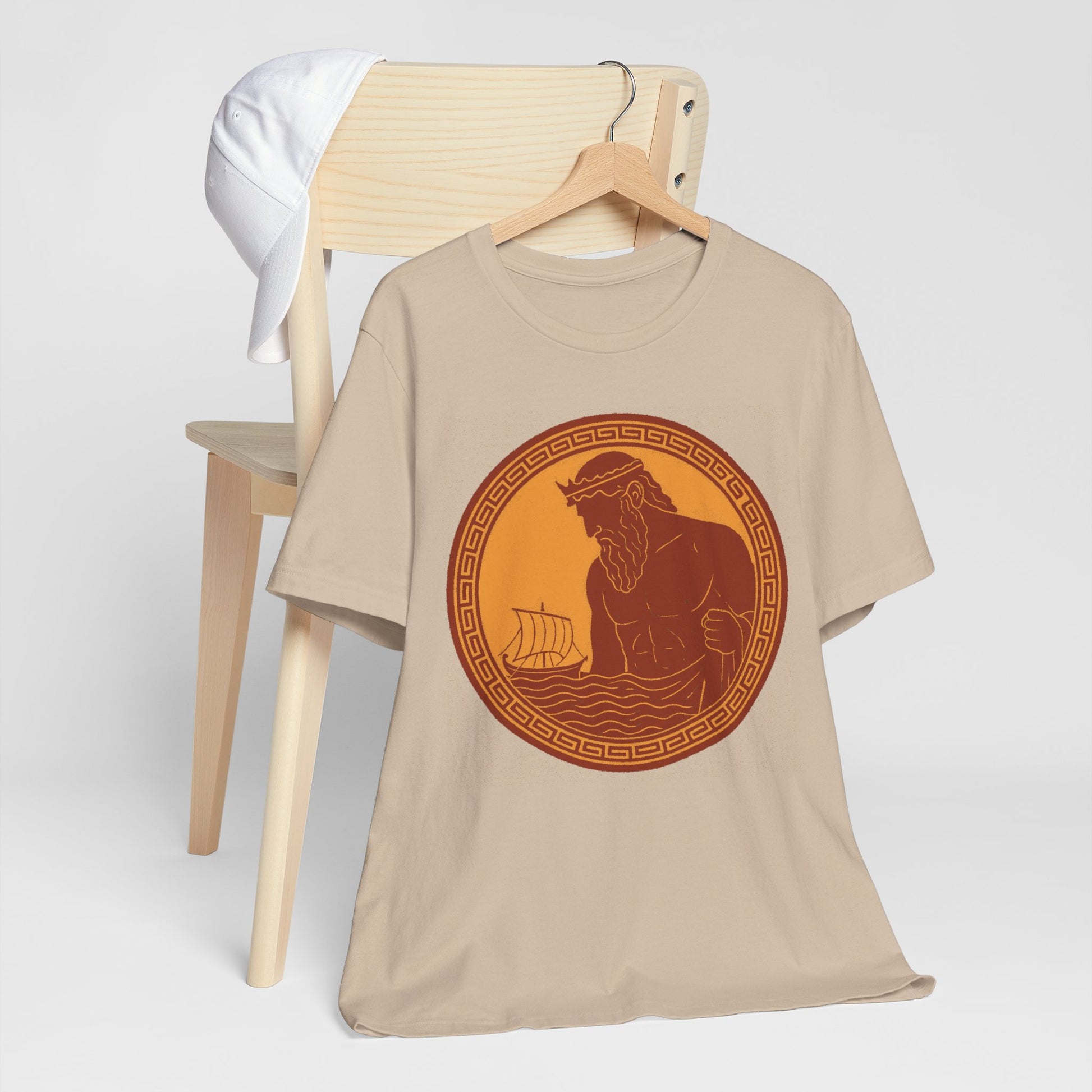 Poseidon Epic T-Shirt – Greek Mythology Ocean God Tee - WhimSpin - https://whimspin.com