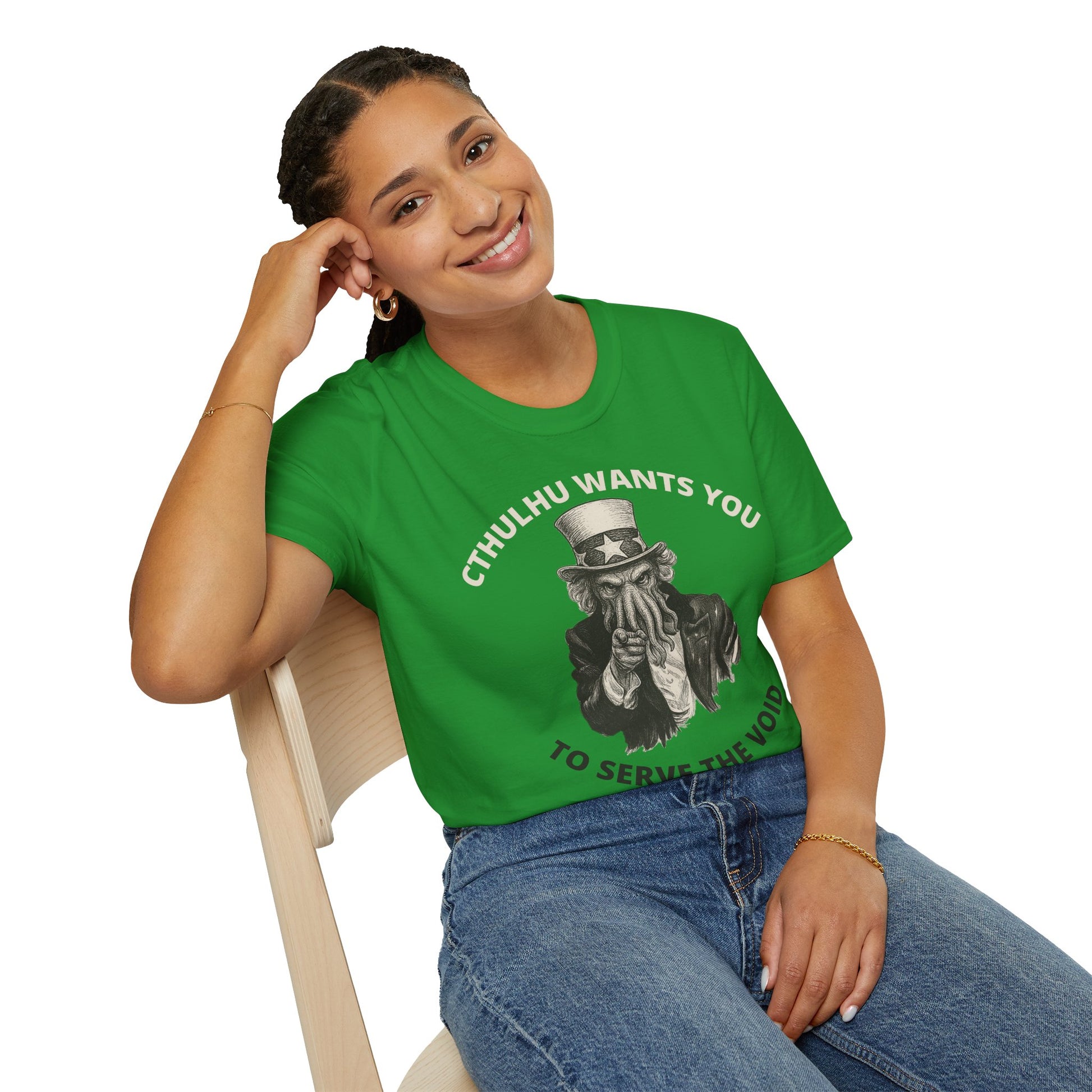 Cthulhu Wants You T-Shirt – Mythos Shirt for HP Lovecraft Fans - WhimSpin - https://whimspin.com