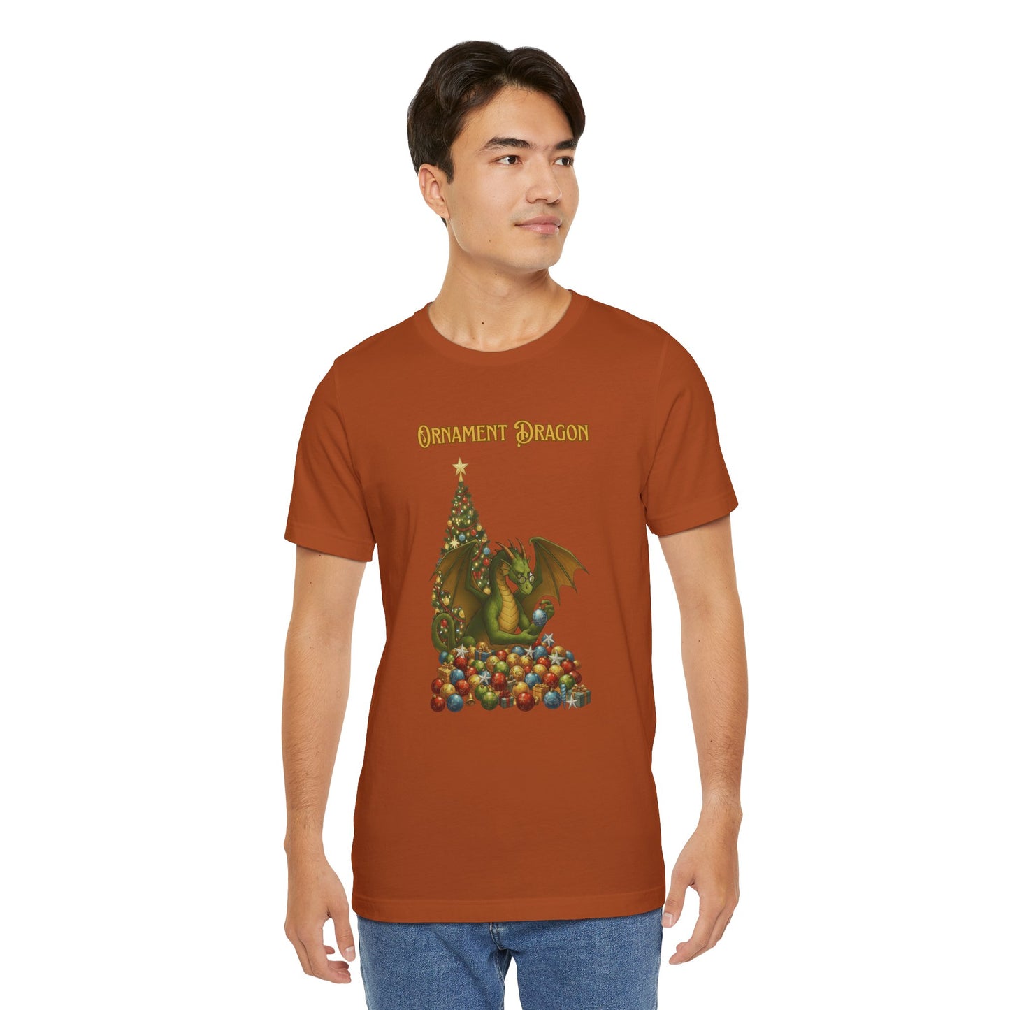 Ornament Dragon T-Shirt – Christmas Dragon Tee for Ornament Lovers