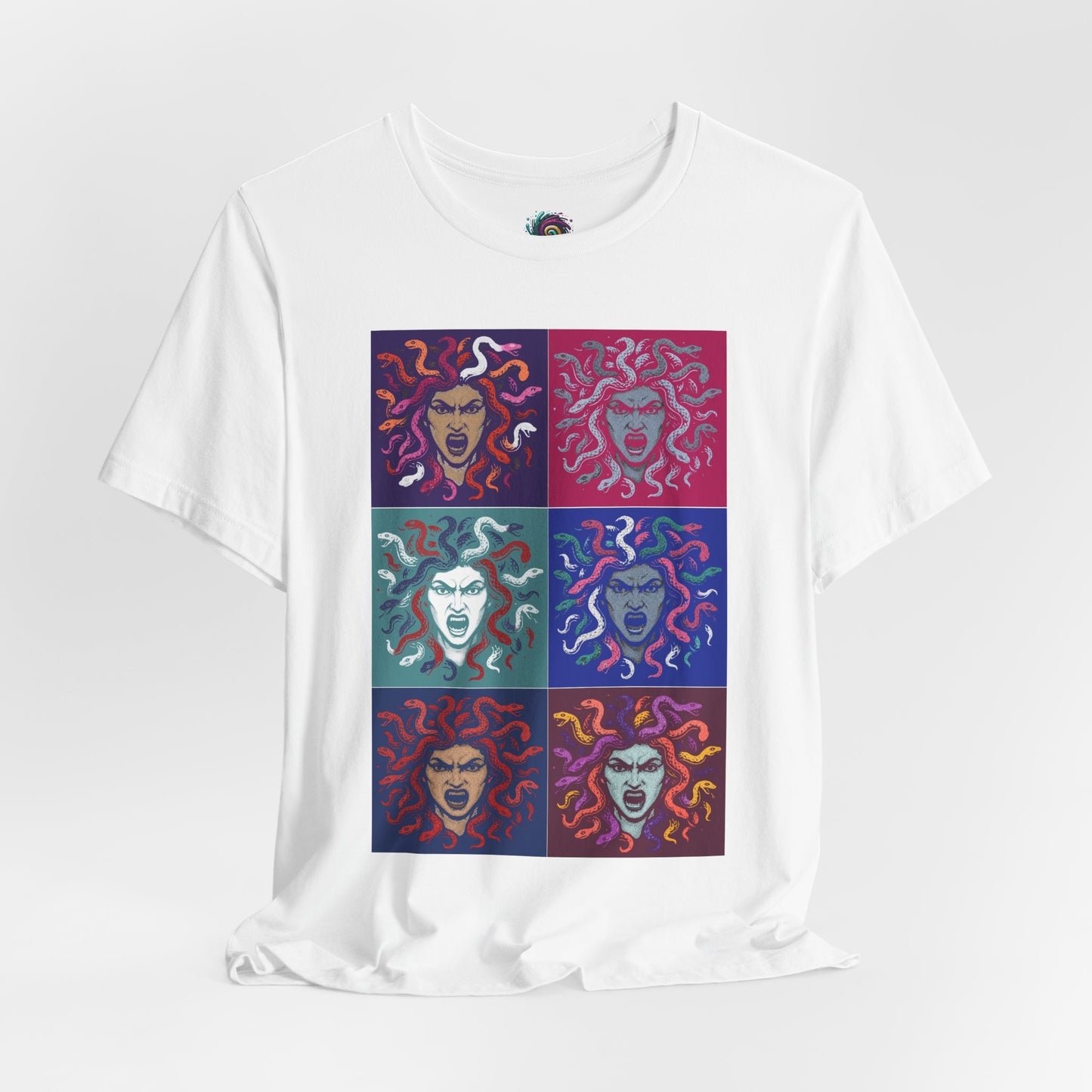 The Female Gaze Medusa T-Shirt – Feminist Pop Art Tee