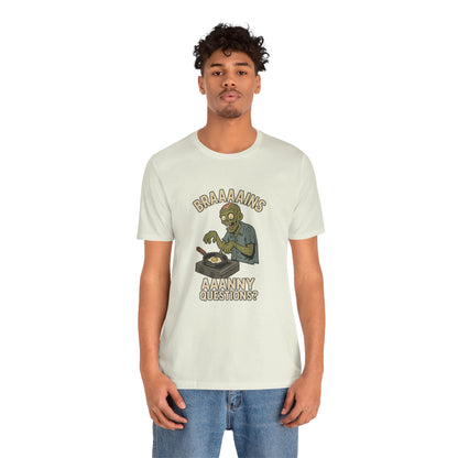 Zombie Brains on Drugs T-Shirt – Funny Halloween Cooking Tee