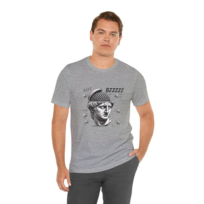 Hive Mind T-Shirt – Surreal Bee Group Think Parody Tee
