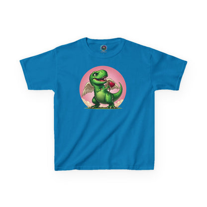 Cupidsaurus Rex Kids T-Shirt – Cute Dinosaur Valentine’s Day Tee for Kids