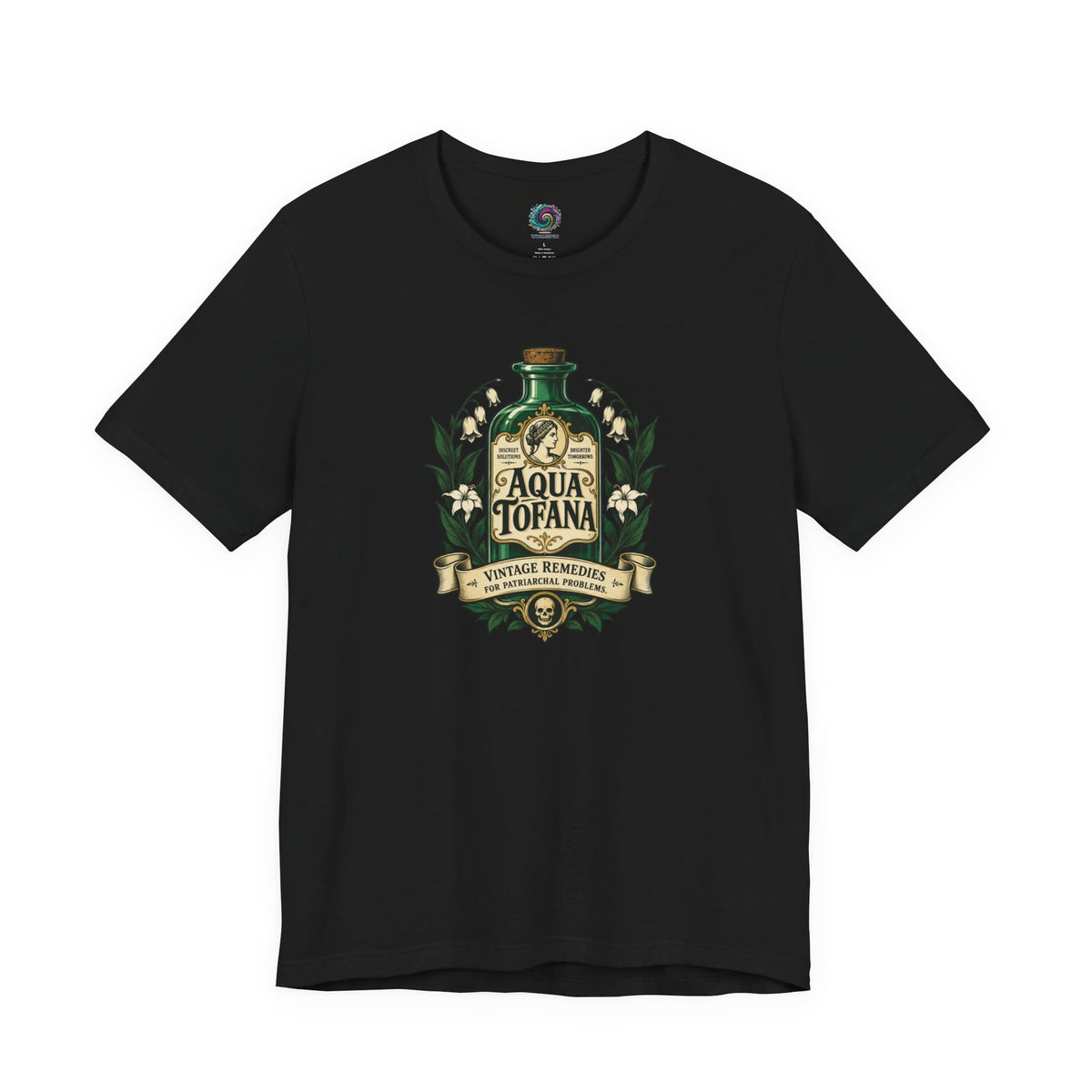 Aqua Tofana T-Shirt – Dark History Feminist Apothecary Tee