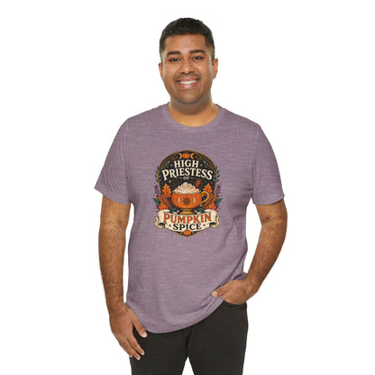 High Priestess of Pumpkin Spice T-Shirt – Funny Fall Tee