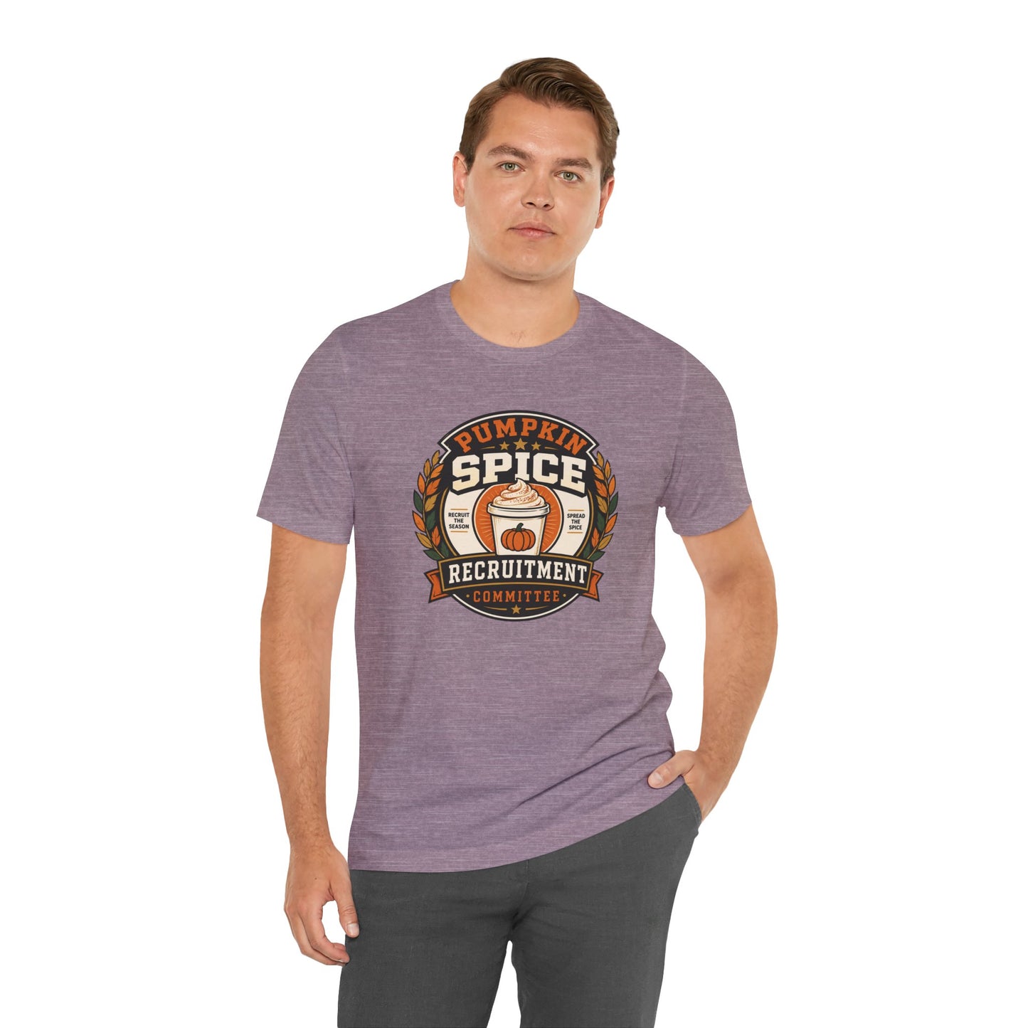 Pumpkin Spice Recruitment Committee T-Shirt – Funny Fall Tee