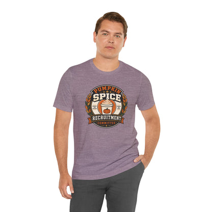Pumpkin Spice Recruitment Committee T-Shirt – Funny Fall Tee