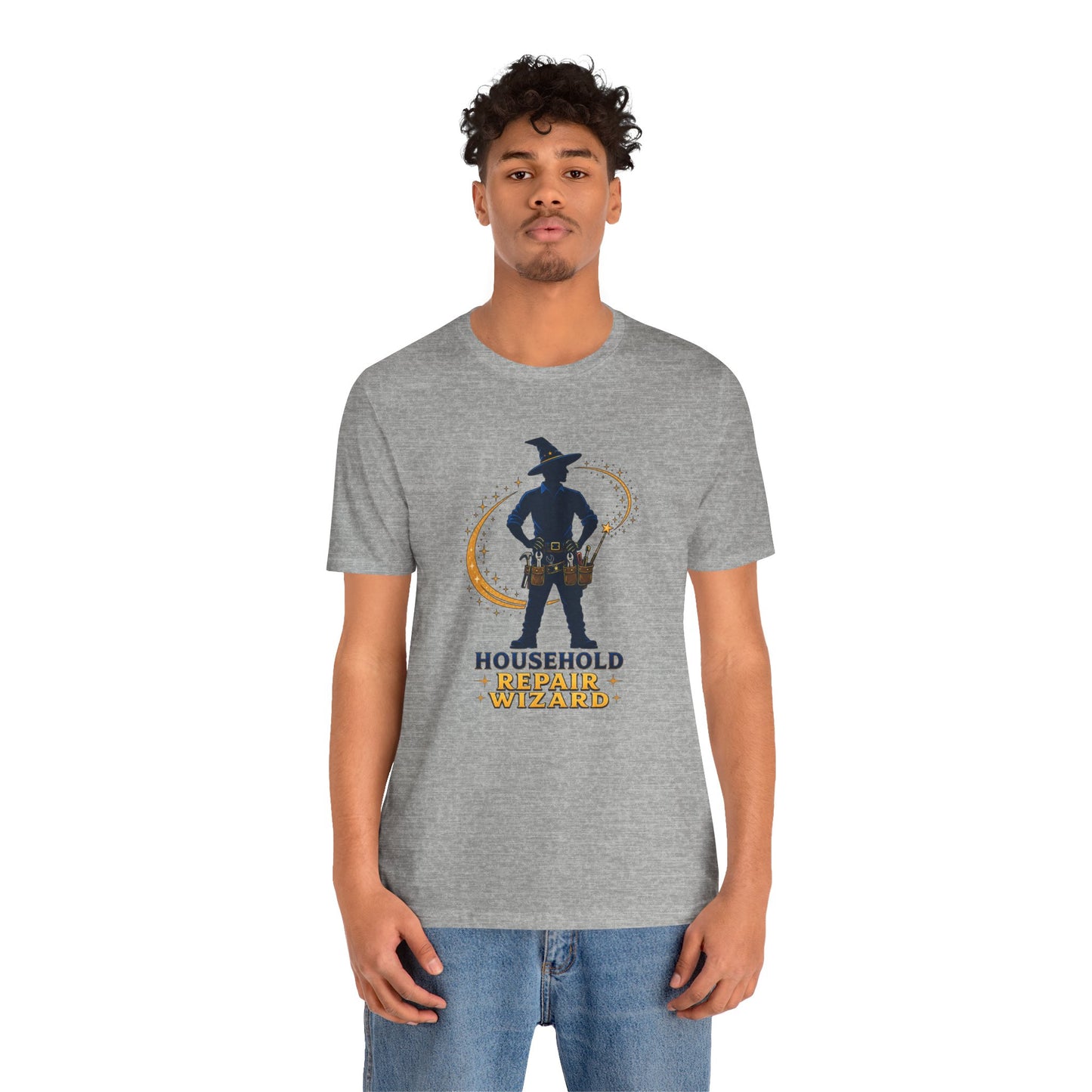 Household Repair Wizard T-Shirt – Funny Handy Dad Tee