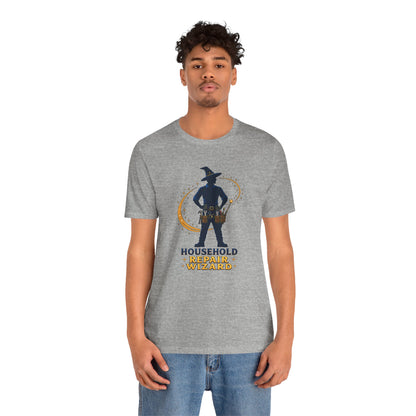 Household Repair Wizard T-Shirt – Funny Handy Dad Tee