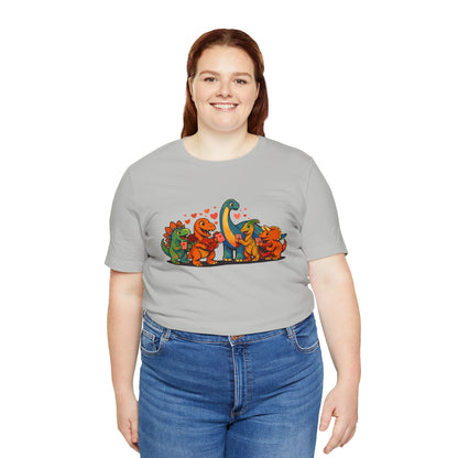 Dinosaur Valentines T-Shirt – Cute Dino Valentine’s Day Tee