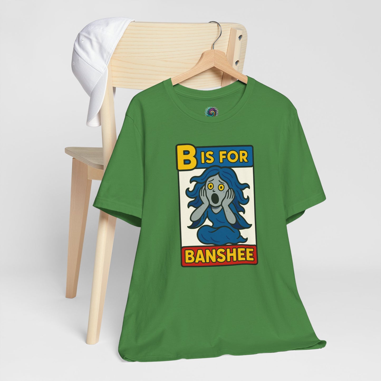 B is for Banshee T-Shirt – Funny Halloween Legend Alphabet Tee