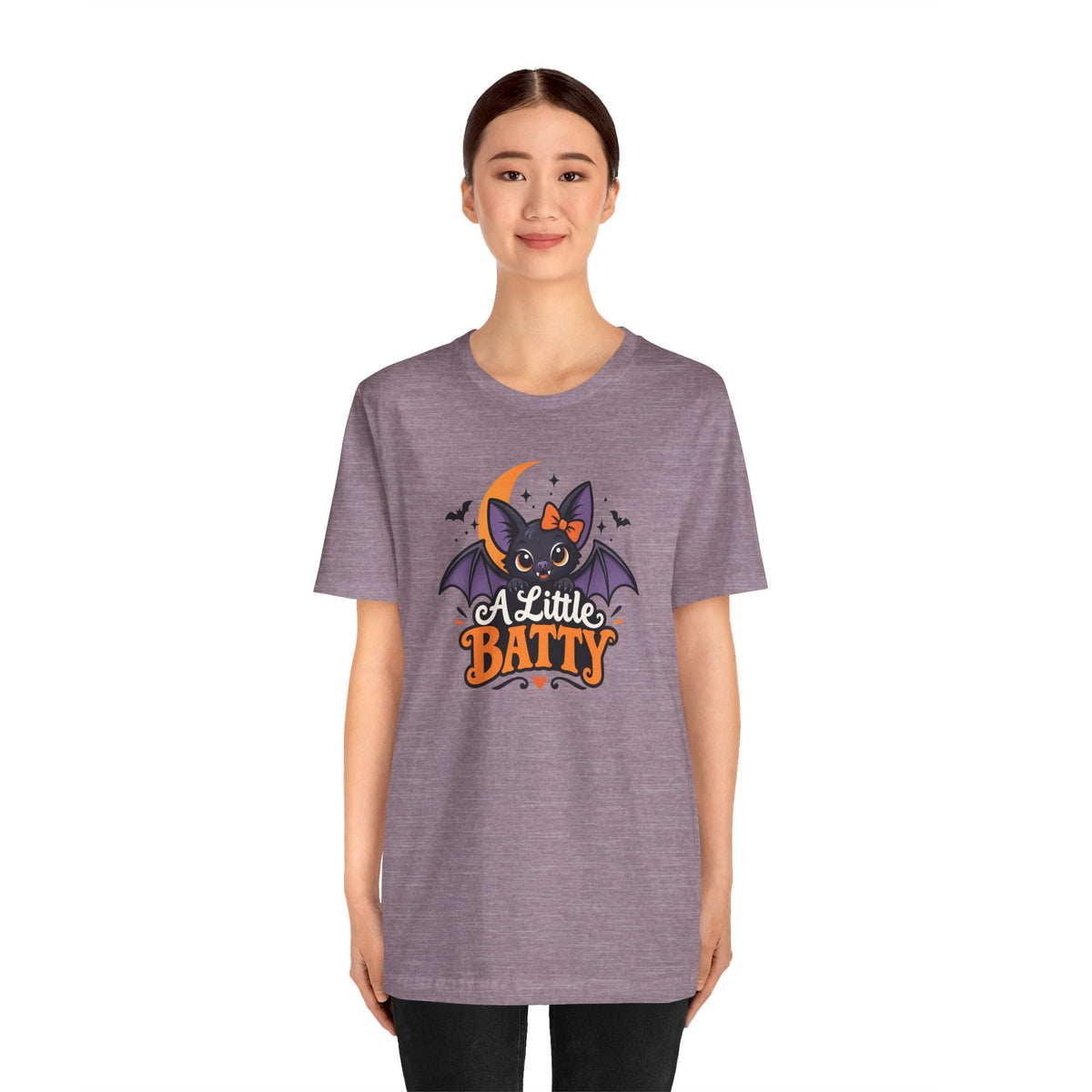 A Little Batty T-shirt - Cute Funny Halloween Bat Tee