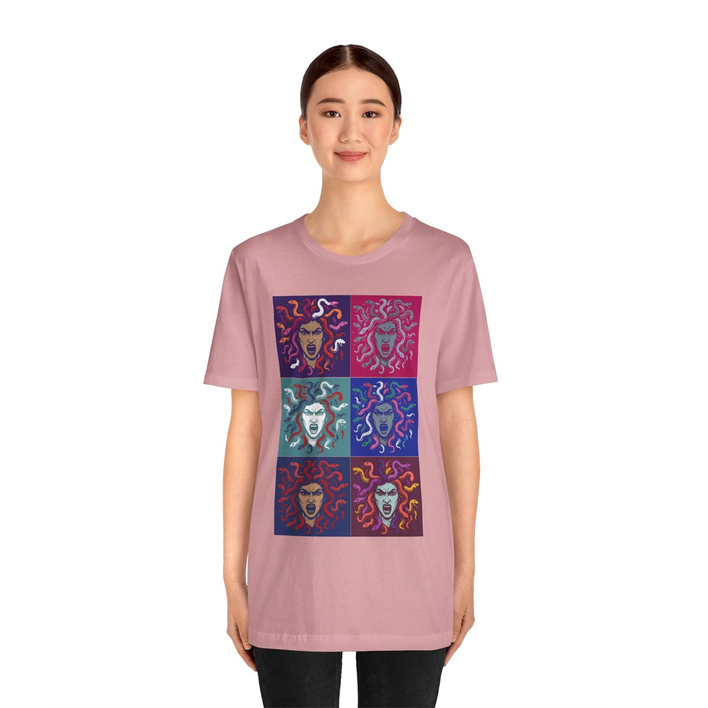 The Female Gaze Medusa T-Shirt – Feminist Pop Art Tee