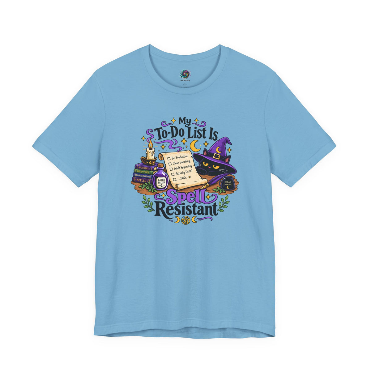 My To-Do List Is Spell Resistant T-Shirt – Funny Witchy ADHD Tee